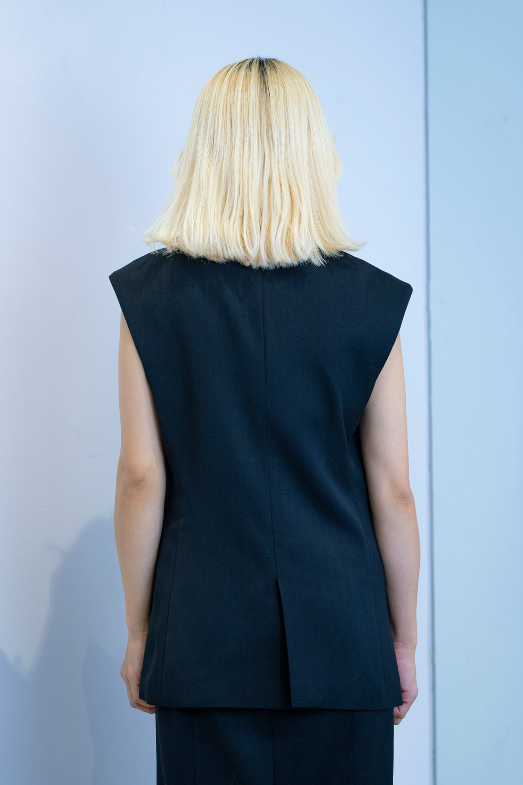 KH / separated wool jacket (black)
