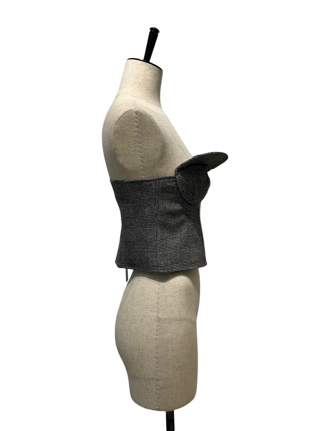 YOHEIOHNO / Baseball Cap Bustier (grey)