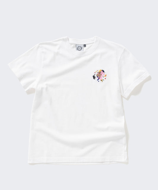 CARNE BOLLENTE / SUMMER DUMP TEE (white)