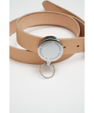 HIDAKA /  Reel Key Belt (beige)