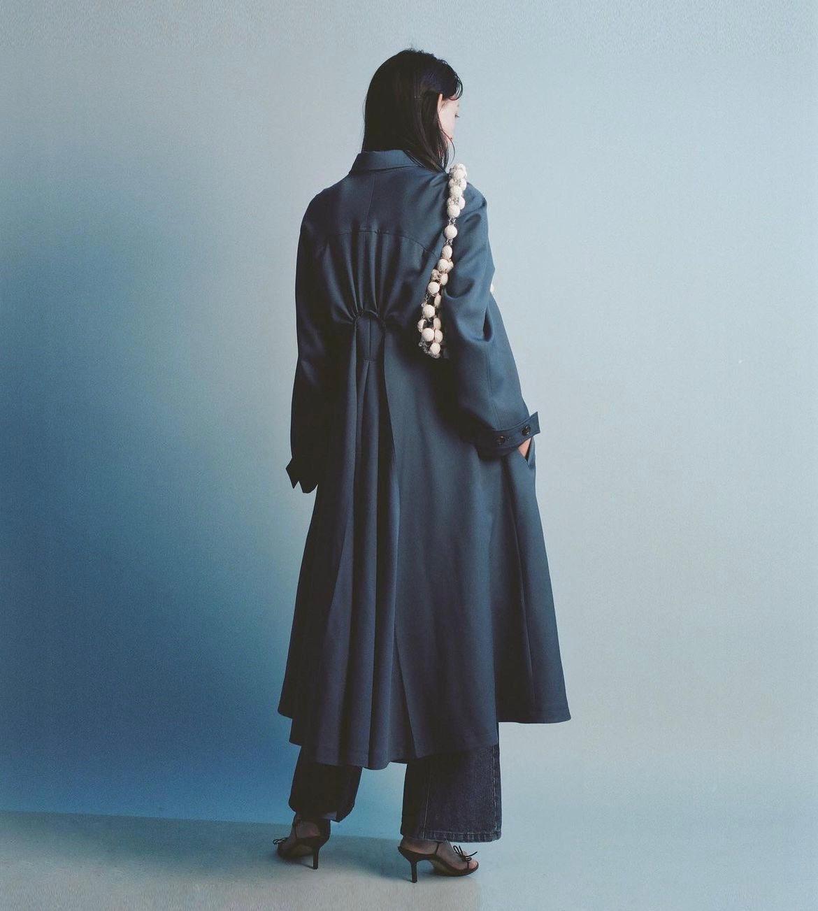 RIV NOBUHIKO / Long Distance Coat (blue)