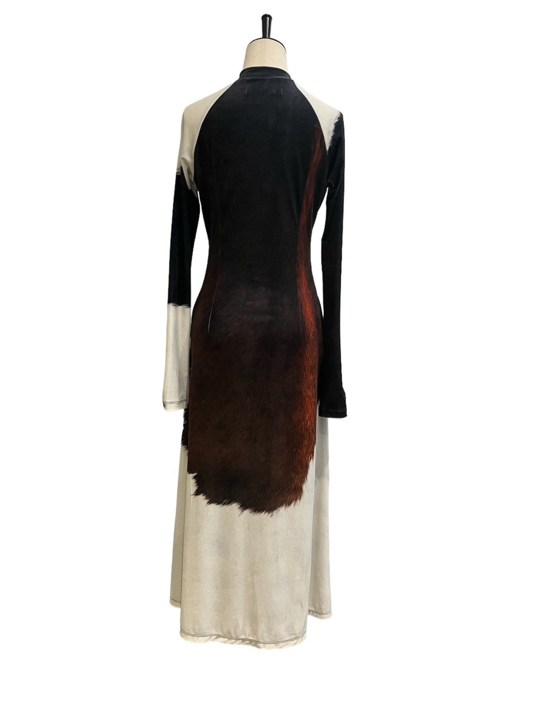 YOHEIOHNO / Cowhide Velor Cycling Dress