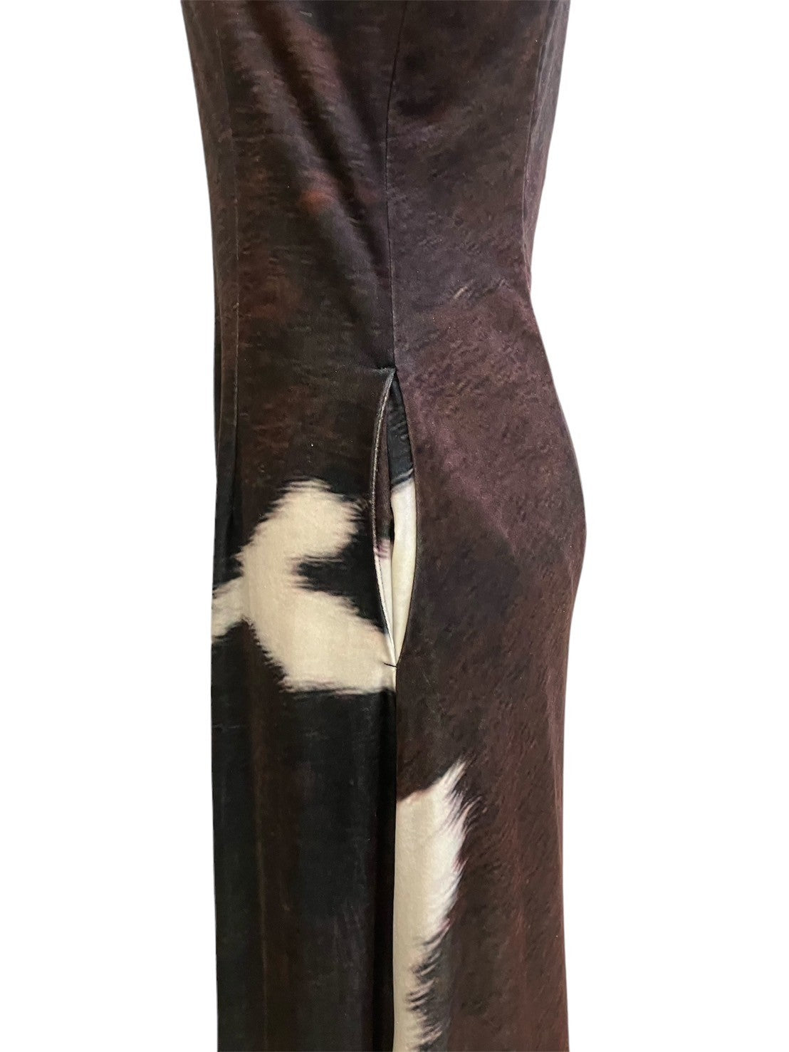 YOHEIOHNO / Cowhide Velor Cycling Dress