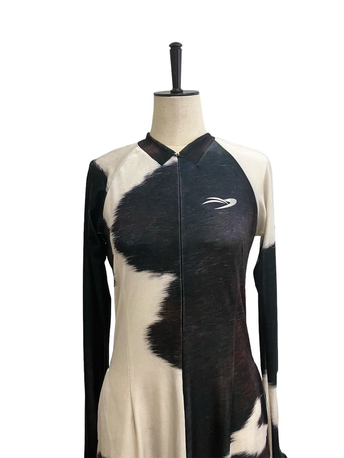 YOHEIOHNO / Cowhide Velor Cycling Dress