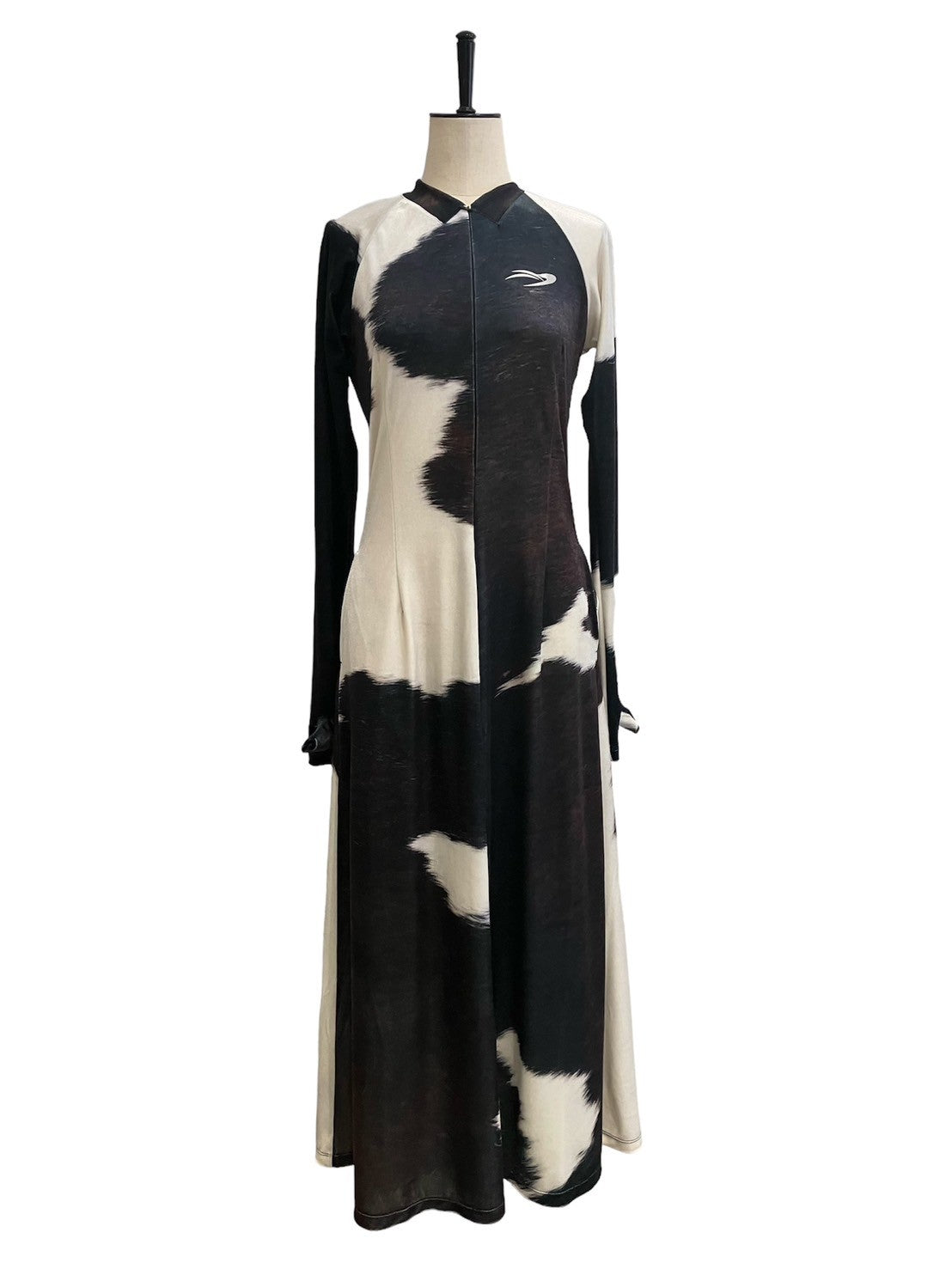 YOHEIOHNO / Cowhide Velor Cycling Dress