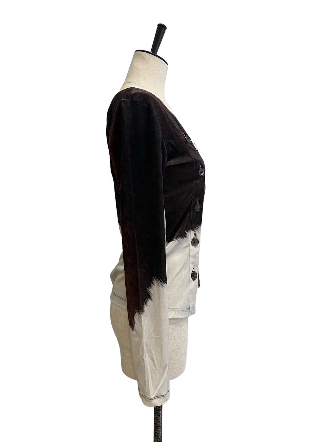 YOHEIOHNO / Stmacher Cowhide Velor Top