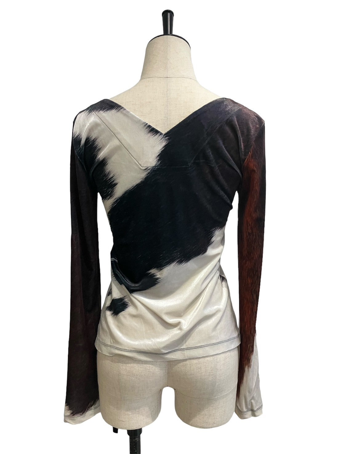 YOHEIOHNO / Stmacher Cowhide Velor Top