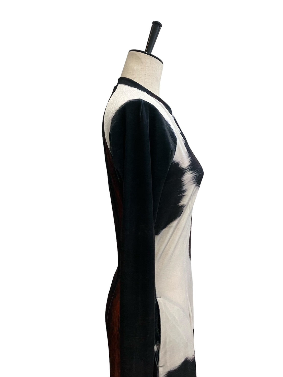 YOHEIOHNO / Cowhide Velor Cycling Dress