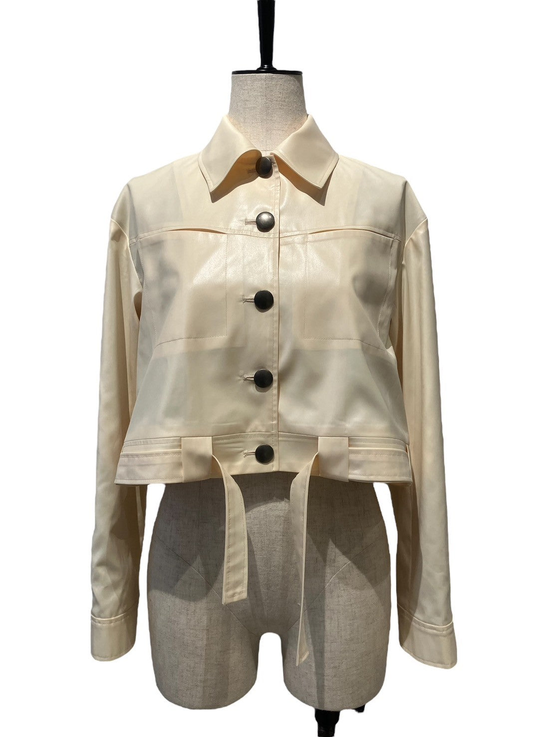 KH / cropped shirt jacket (3 colors)