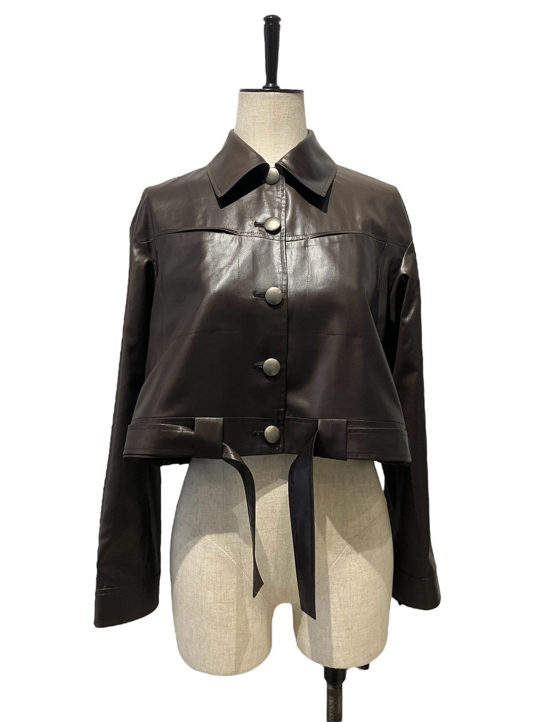 KH / cropped shirt jacket (3 colors)