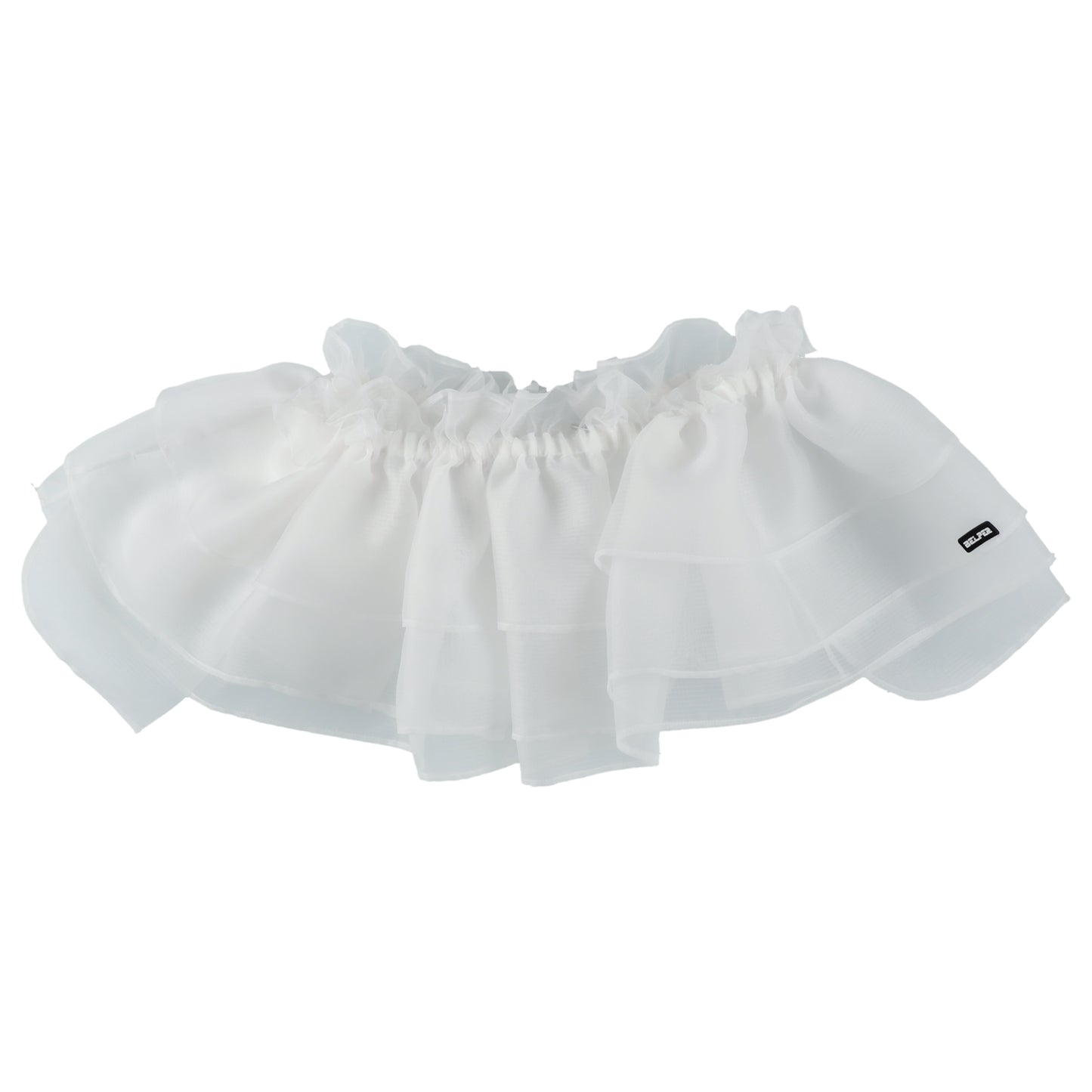 BELPER / FRILLS BELT BAG (white)