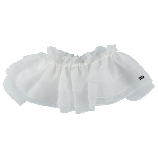 BELPER / FRILLS BELT BAG (white)